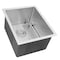 Nantucket Sinks Bar Sink, 1 bowl, 304 Stainless Steel, 15" W x 18" L x 10" H SR1815 - alternate 5